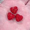 Bola de diamante incrustada con cuentas de cristal de pedrería, cuentas con agujero, cuentas espaciadoras, hechas a mano, material para colgante de pulsera de mano, accesorios de joyería DIY al por mayor