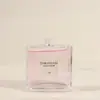 Botella de Vidrio Cuadrada de 30ml Botella de Perfume Botella Recargable de 50ml Botella Transparente con Atomizador a Presión Botella Vacía Cosmética