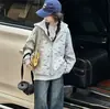 15 Estudiantes de Secundaria 13 Niñas Sudadera con Capucha Deportiva Holgada Chaqueta Niños Grandes de 12 Años Moda Primavera Otoño Sudadera con Capucha y Cremallera