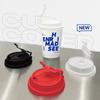 Tapa para taza de café calibre 90 desechable para té con leche, cubierta de moldeo por inyección de celebridad de Internet, PP, embalaje para llevar, tapa de plástico a prueba de fugas, comercial