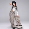 Roupas de Performance de Dança Jazz para o Dia de Ano Novo Meninas com Barriga de Fora Estilo Coreano Jazz Terno de Calça Cargo Cinza Hip-Hop Roupas da Moda para Crianças