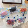 Lindo set de goma para el cabello de colores gruesas y desechables para bebés, empaquetado en bolsa de dibujos animados, que no dañan el cabello, directo del fabricante