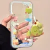 Ballena Coco Adecuado para Funda de Teléfono Móvil Apple 16 Iphone15Promax Dibujos Animados 14Plus Estilo Nuevo 13 Todo Incluido