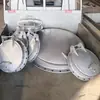 Portões de Ferro Fundido com Dobradiça Têm Boa Resistência à Corrosão, e Portões de Aço Inoxidável com Dobradiça Lateral Economizadores de Energia São Usados para Estações de Bombeamento de Esgoto