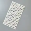 Transfronterizo 180 3 piezas 4/chapado en plata/chapado en oro calcomanías joyería falsa de perforación Amazon temu venta caliente