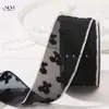 Fita de Laço Tridimensional Roupa Chapéu DIY Laço Fita Buquê Embalagem Acessórios de Cabelo Flocagem Fita de Cereja