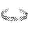 Diadema Metálica Ondulada de Moda Transfronteriza para Hombres y Mujeres, Adecuada para Lavarse la Cara, para Hombres con Cabello Largo, Diadema Ensanchada y Engrosada, Al por Mayor en Stock