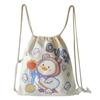 Pantalones Pequeños Frescos de Dibujos Animados con Cordón y Bolsillo con Solapa Fabricante al por Mayor Bolso de Lona Lindo para Mujer 2025 Nuevo Bolso de Lona para Estudiante