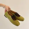 Sapatos Mary Jane Retro Franceses de Tira Cruzada com Solado Macio para o Trabalho Verão 2026 Novo Estilo Sapatos Baixos Femininos
