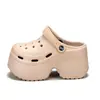 Zuecos de Suela Gruesa para Mujer, Pantuflas de Exterior, Zapatos de Casa de Verano, Pantuflas de Eva para Pareja, Sandalias de Mujer de Moda