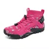 Sapatos Aquáticos Transfronteiriços Outdoor Masculinos Tamanho Grande Casuais para Vadar e Rastreamento de Rios Antiderrapantes com Solado Espesso para Caminhada e Pesca