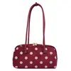 2026 Novo Estilo Coreano Venda Cruzada Mais Vendida Bolsa de Ombro Único de Camurça com Pontos Moda Simples Versátil Bolsa Diária para o Trabalho para Mulheres