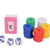 Amazon Accesorios de Mahjong Americano Guía de Direcciones en Inglés Fichas Dados Manual de Instrucciones de Mahjong Americano Tarjeta de Puntuación