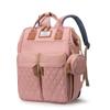 Bolsa Maternidade e Bebê de Viagem Transfronteiriça com Berço Pequeno Armazém de Mamadeiras Pendurável Mochila de Fraldas para Carrinho de Bebê Bolsa Multifuncional para Maternidade e Bebê