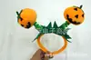 Processamento de Suprimentos Personalizados de Maquiagem de Halloween Botão de Cabeça Dupla de Abóbora Botão de Cabeça de Abóbora para Festa Fantasma