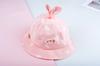 Chapéu de Pescador para Bebê Chapéu de Bebê Primavera e Outono Fino Chapéu de Balde Infantil Fofo Super Fofo Meninos e Meninas Estilo Estrangeiro Princesa Fofo