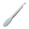 Pinça de Silicone para Comida Pinça para Churrasco Pinça de Aço Inoxidável para Comida 7 polegadas 9 polegadas Pinça para Pão Pinça para Churrasco e Buffet