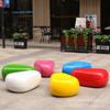 Silla de Ocio para Centro Comercial de Fibra de Vidrio Banco para Parque Escolar Silla Exterior con Forma Especial Sofá Silla para Uso Comercial Exterior
