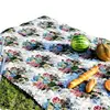 Fabricante Especializado en Tapetes de Picnic para Exteriores, Estilo Pintura al Óleo, Atmósfera Retro Americana, Estilo de Campamento, Tapetes Espesos para Salidas, Tapetes de Playa