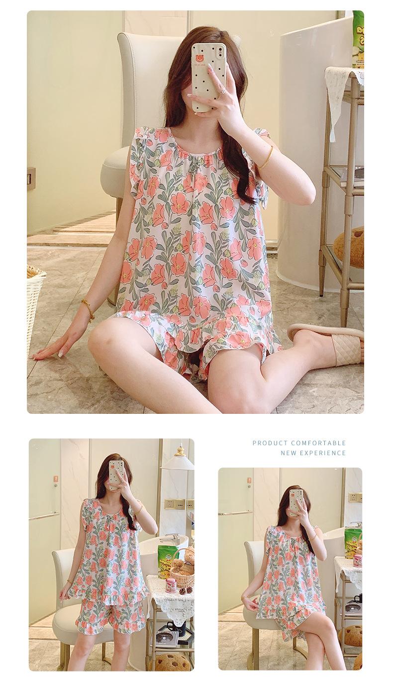 绿红花