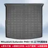 Adequado para Mitsubishi Outlander Phev 2018-2022 Tapetes de Chão TPE Tapetes de Porta-Malas 3D