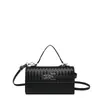 Bolsa de mão da moda para mulheres, nova bolsa quadrada pequena de ombro tendência 2026, alta qualidade, versátil, bolsa transversal casual Kelly