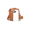 Bolso para Hombre Nuevo de Cuero Genuino, Piel de Vaca de Primera Capa, Bolso Cruzado de Moda para Hombre, Mini Bolso para Teléfono Móvil, Bolso de Hombro Casual para Hombre