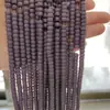 6x 4mm pérola natural não desbota contas de vidro multicoloridas jade sintético barra de neve pulseira DIY colar joias com contas