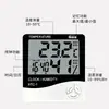 Bodorford Htc-1 Medidor Digital de Temperatura y Humedad para Uso en Interiores del Hogar, Termómetro Digital para Habitación de Bebé, Higrómetro Digital