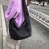 Nova Bolsa Transversal Jeans Estilo Coreano e Japonês 2026 para Mulheres, Bolsa de Ombro Fashion com Grande Capacidade, Mochila Street Tendência para Estudantes