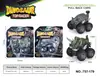 Juguete de motocicleta de dinosaurio para niños transfronterizo, de fricción, todoterreno de simulación, dinosaurio de cuatro ruedas, de fricción, para niños