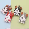 Nuevo Colgante de Bolso para Cachorro Corgi, Llavero de Coche de Bulldog de Cuero, Lindo Colgante de Cuero de Corgi