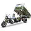 Motocicleta de Tres Ruedas a Gasolina Personalizada Africana Más Vendida para Transporte de Carga, Uso Agrícola y Autodescargable, Motocicleta a Gasolina con Alta Capacidad de Carga