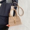 Bolso de Hombro Estilo Academia para Mujer 2024 Nuevo Alta Gama Moda Bolso de Hombro Popular para Viajar Cruzado Pequeño Cuadrado