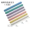 Palo mezclador de silicona multicolor tipo macarrón exclusivo transfronterizo con interior de acrílico para mezclar resina epoxi y pegamento DIY