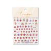 Pegatinas de gelatina Tomoni para uñas, populares y bonitas, fábrica de pegatinas para uñas, venta al por mayor, fresas japonesas Love 3216
