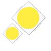 Suministro de Alta Calidad de 3030 Doble Núcleo Alta Eficiencia Luz Blanca 1 Watt 3V 6V 12V 3030 Blanco Cálido Smd Led Lámpara