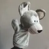 Marionetas de mano animales juegos de manos para calmar muñeca actuación león puede abrir la boca muñeco animal utilería para conferencias de jardín de infantes