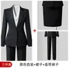Conjunto de Traje para Mujer con Chaqueta de Manga Larga, Camisa, Pantalones y Falda Conjunto de Cuatro Piezas para Primavera, Otoño e Invierno Ropa Profesional Transfronteriza Conjunto de Traje para Mujer