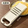 Rallador de Patata Rallador Doméstico No Lastima las Manos Pepino Rábano Artefacto para Rallar Suministros de Cocina Herramienta para Cortar Verduras