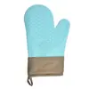 Guantes de Silicona Antiescaldaduras Personalizados para Cocina, Microondas y Horno, Guantes de Doble Capa Aislantes al Calor con Hebilla para Colgar, Guantes Resistentes a Altas Temperaturas para Hornear