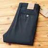 Pantalones Finos de Verano Nuevos 2024 Mezcla de Algodón Modal de Alta Gama para Hombre Rectos Holgados Casual de Negocios