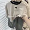 Camiseta de algodón puro para niños, nueva de primavera y otoño 2026, estilo coreano, manga larga, cuello redondo, bloques de color, top para bebé, camiseta