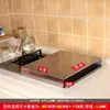Prateleira de Cozinha Aço Inoxidável Suporte de Prateleira para Fogão de Indução Cobertura de Mesa Suporte para Cobertura de Fogão a Gás Cobertura Protetora