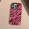 Funda Protectora Magnética de Doble Capa con Rayas Irregulares Retro Dos en Uno para Teléfono Apple 18Pm