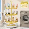 Estante para secar zapatos de balcón estante para secar zapatos estante para secar sandalias artefacto de secado secar zapatos estante para colgar zapatos zapatilla escurridor de agua colgante para el hogar