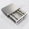Estuche de vuelo de metal completo de 2U con cajones; Cajones de madera de 3U; Gabinete amplificador universal para el hogar/KTV con cerradura y asa de mano.