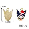 Hello Kitty Colgante Esmaltado de Aleación Charm Colgante para Pulsera DIY Accesorios Colgantes Decorativos para Joyería Bolsos Llaveros
