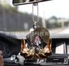 Patriótico Veteranos Acrílico Sombrero Plano y Botas Colgante para Espejo Retrovisor de Coche Llavero para Bolso