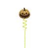 Halloween com Pó Dourado Canudos Criativos de Desenho Animado Festa de Aniversário Canudos para Crianças Canudos Espirais Reutilizáveis